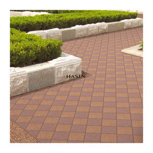 Carrelage de sol <span class=keywords><strong>écologique</strong></span> et perméable à l'eau, matériau de construction de routes urbaines, carreaux de céramique perméables pour fournisseur d'usine, bon marché - Product Image 1