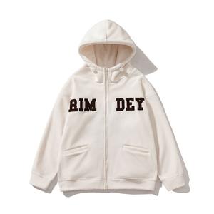 Sudadera con Capucha de Hockey para Hombre, Estilo Vintage, con Apliques Bordados, Parches Completos y Bordados, Resistente al Viento y Ecológica, de Forro Polar - Product Image 5