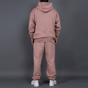 Betteractive Custom Heavy Weight Jogger <b>Gym</b> <b>Hoodie</b> Tracksuit Set Breathable Solid Zip-up for Winter Men's Lounge Sports Logo - Product Image 2