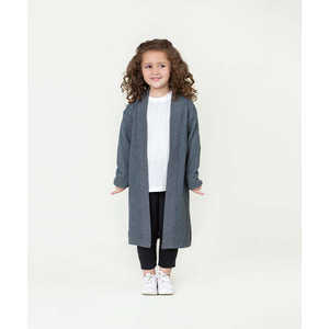 Cárdigan de felpa francesa para niñas - Product Image 2