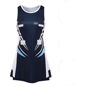 Uniforme de Netball Moderno y a la Moda, Talla Grande, Estampado Personalizable, con Buen Material y Servicios OEM - Product Image 4