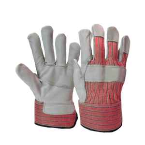 Gants de mécanicien en cuir Grain de peau de chèvre de vache tendance à séchage rapide gants de conducteur anti-coupure fonctions anti-impact gants de mécanicien - Product Image 1