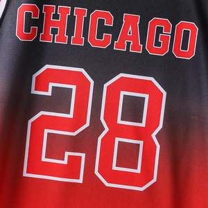 Ensemble de maillots de basket-ball réversibles pour hommes adultes Nom et numéro personnalisés respirants avec des couleurs personnalisées - Product Image 6