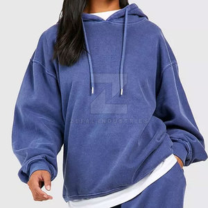 Survêtements pour femmes grande taille à capuche haute performance pour l'hiver, qualité supérieure, 100% coton, léger - Product Image 4