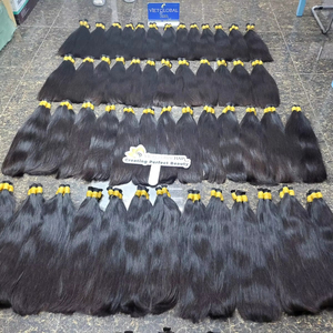 Venta al por mayor 100% Extensiones de Cabello Humano Vietnamita Grado 10A Suave Natural Rizado Doble Dibujado Suelto Estilo de Onda Profunda - Product Image 1