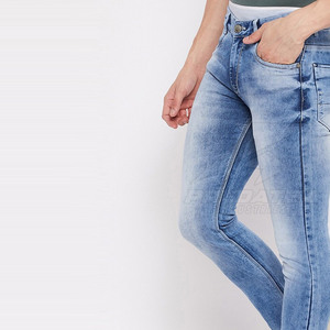 Bajo MOQ Servicio OEM Personalizado Su Propio Diseño Jeans Pantalones Último Diseño Jeans Pantalones Para Hombres - Product Image 3