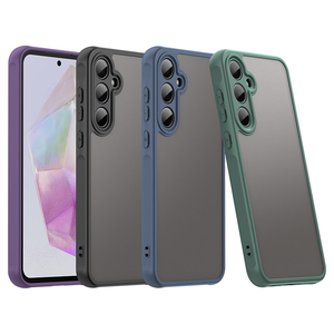 เคสโทรศัพท์ป้องกันแบบเกราะเนื้อแข็ง TPU ผิวสัมผัสสัมผัสมีปุ่มยืดหยุ่นทนทานสำหรับ Samsung Galaxy iPhone Google Pixel - Product Image 1