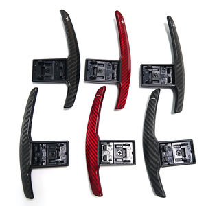 Extensión de palanca de cambio de <span class=keywords><strong>volante</strong></span> de fibra de carbono, accesorio para <span class=keywords><strong>BMW</strong></span> 1 2 3 4 5 6 7 Series F30 X1 X2 X4 X5 X6 I8 M2 M3 M4 M5 M6 X5M X6M - Product Image 3