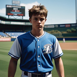 Camiseta de béisbol de último diseño para jóvenes, camiseta de softbol transpirable de Color sólido personalizada, camiseta de béisbol con botones para hombres - Product Image 5