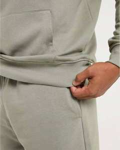 Acid Wash 100% Cotton Breathable Two-Piece Graphic Winter <b>Shorts</b> <b>Set</b> for <b>Men</b> Hooded OEM Service Wholesale Price - Product Image 3