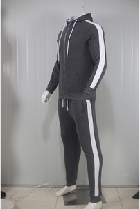 Sweat à capuche uni de haute qualité pour l'hiver, unisexe, streetwear, pull-over, vente en gros, logo brodé personnalisé, sweat à capuche vierge pour homme - Product Image 4