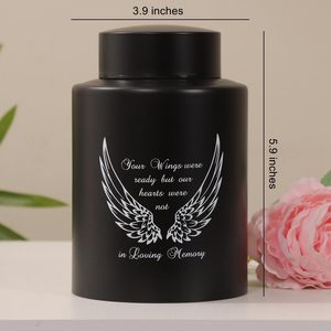 Urnes moyennes en acier inoxydable pour cendres humaines Urnes moyennes pour cendres Urnes de crémation pour adultes, hommes, femmes Taille personnalisée - Product Image 3