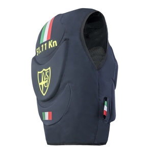 Giubbotto di Salvataggio in Schiuma Veleria San Giorgio 05376, Galleggiabilità 51.11 Kn, per Adulti, Sport Acquatici, Surf/Kayak, Design Bandiera Italiana, Leggero - Product Image 2