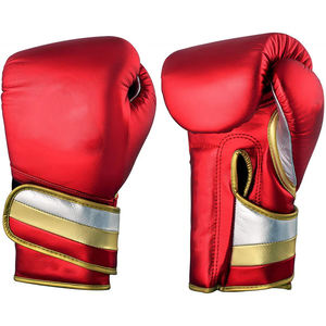 Guantes de Boxeo Profesionales de Primera Calidad 2025 con Cordones, Logotipo Personalizado, Cuero Genuino, Absorción de Humedad, Juego de Guantes de Entrenamiento al por Mayor - Product Image 1