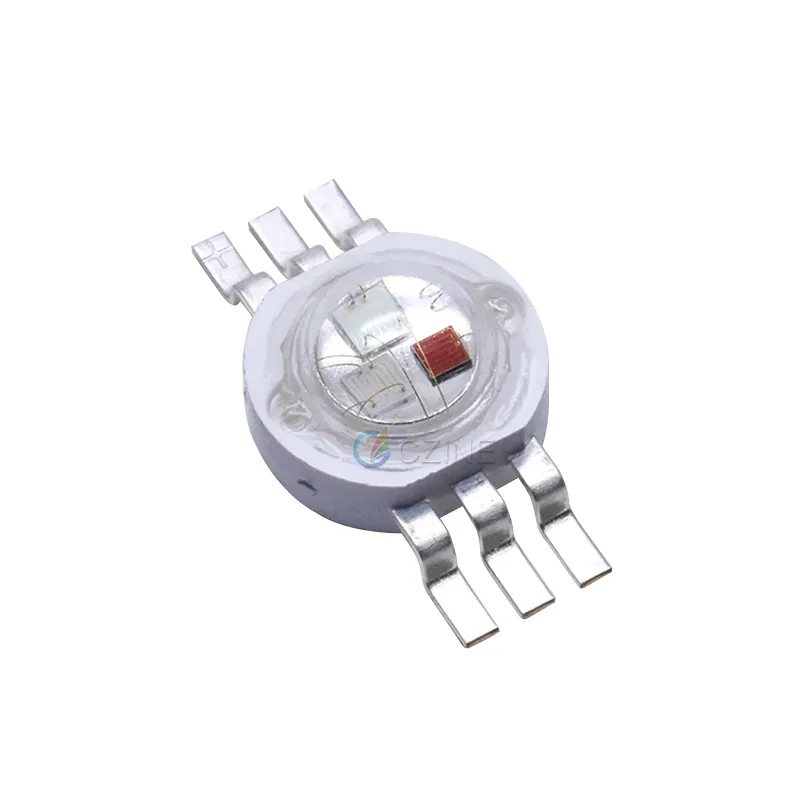 Czinelight - Lâmpada LED Hpl de saída de fábrica, 1w, 3w, 5w, uv 365nm, 4 pinos, 6 pinos, Rgb, vermelho, azul, branco, de alta potência, 1watt, chip epistar