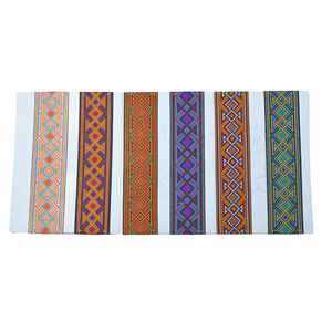 Impresionante encaje de 7,5 cm para costura a la moda, estilo tradicional suave y elegante disponible en colores surtidos, venta al por mayor OEM - Product Image 1