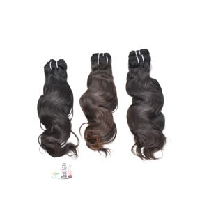 Extensiones de Cabello Humano Indio Virgen de la Mejor Calidad 2026, Color Negro, Sin Procesamiento Químico, Ondulado Natural, Cutícula Alineada - Product Image 5