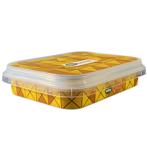 Envase Rectangular para Yogur de 100 ml, DKK101, PP de Grado Alimenticio, Reciclable, con Logotipo Personalizado (Compatible con IML) - Product Image 1