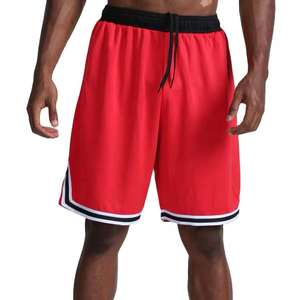 Short de basket-ball noir personnalisé respirant à séchage rapide de haute qualité taille XL avec impression du nom de l'équipe Style d'ensembles de service OEM - Product Image 1