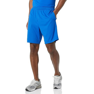 Pantalones cortos de entrenamiento atléticos cómodos de calle alta, equipo deportivo de lona transpirable para entrenamiento, baloncesto sólido, absorbe la humedad - Product Image 5