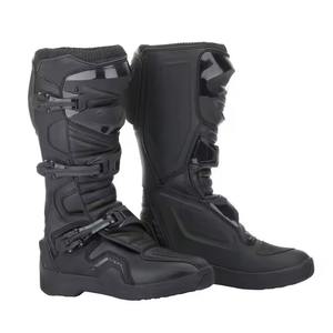 Bottes de course de motocross, imperméables, coupe-vent, respirantes, en cuir, enduro, MX, VTT, descente, anti-UV, séchage rapide, grande taille - Product Image 1