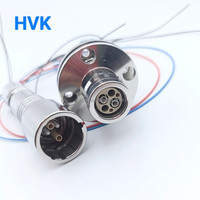 Compatible avec les connecteurs optiques en acier inoxydable d'origine FXW PUW 3K93C, connecteur de haute précision, sortie flottante carrée en acier