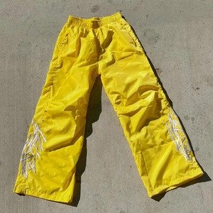 กางเกงสเวตเตอร์ไนลอนระบายอากาศลายทางทรงโค้งสำหรับผู้ชายใส่ได้ทั้งชายและหญิงกางเกงสตรีทแวร์ป้องกันการยับกลางเอว - Product Image 3