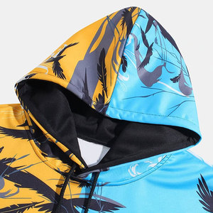 Sweat à capuche imprimé pour homme de qualité supérieure, tissu doux, look élégant, idéal pour un style urbain - Product Image 2
