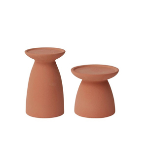 Portavelas de madera artesanal Portavelas de madera natural Portavelas de pilar de madera - Product Image 1