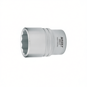 Hazet 1/2'' <b>12</b>-<b>Point</b> Square <b>Socket</b> with Traction Profile and Knurling - Product Image 2