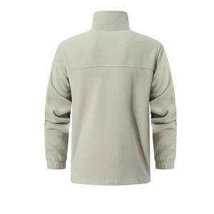 240g Custom Colors Polar <b>Fleece</b> Jacket Anti-Pilling <b>Thermal</b> Mid-Layer Industrial Workwear OEM Wholesale Full-Zip Front Logo - Product Image 2