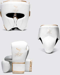 Conjunto de Entrenamiento de Boxeo Personalizado, Equipo de Protección Premium, Cuero Vacuno Genuino para Entrenamiento de Kick Boxing y MMA - Product Image 1