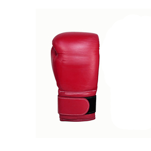 นวมหนังแท้พร้อมสายยางยืด,ถุงมือมวยหนังโลโก้ที่กำหนดเอง - Product Image 5