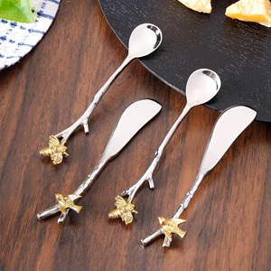 Servidor de ensalada de cubiertos de acero inoxidable plateado de diseño tradicional para cocinas caseras y cenas, cubiertos de ensalada de lujo para bodas - Product Image 3