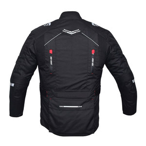 Veste de moto Cordura sur mesure avec protection imperméable et impression de logo personnalisée - Product Image 3