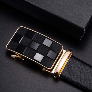 Diseño especial Cinturón de cuero de moda para hombres Venta caliente Nueva moda Hebilla de acero Cinturones de cuero genuino Fácil de usar Lo último - Product Image 5
