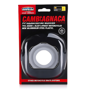 Campagnolo <b>Disc</b> Brake Secure Washer for Lambretta TV3 + SX200 + DL200 Street Motorcycles New Aluminium Steel <b>Plastic</b> - Product Image 2