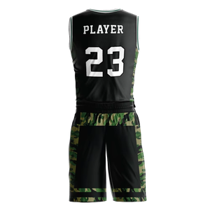Uniforme de basket-ball d'été respirant de haute qualité 100% polyester, personnalisé, sports de plein air 2025 - Product Image 3