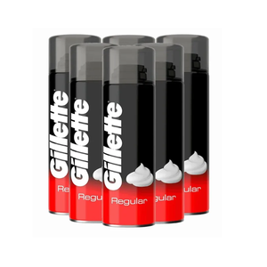 Gillette Espuma De Afeitar Normal Regular 200ml | Suavidad Clásica - Product Image 6