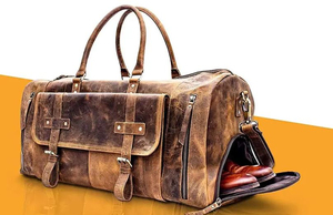 Bolsas de Viaje de Cuero de Primera Calidad, Bolsa de Viaje Impermeable para Navegación, Motociclismo, Caza, Camping - Product Image 6