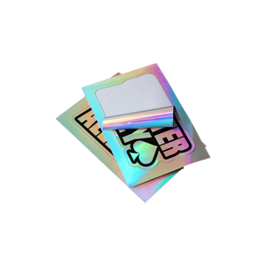 Autocollants en vinyle holographique découpés sur mesure, 100 pièces, imperméables, autocollants pour casques, vélos, casques de sécurité, promotion de la marque - Product Image 6