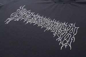 Fabricante personalizado 300Gsm Heavyweight Boxy Drop Shoulder Vintage Streetwear gráfico Camiseta de gran tamaño 100% algodón estampado ácido - Product Image 4