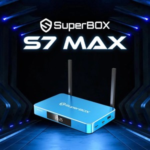 Boîtier multimédia Super TV BOX Super S7 Max entièrement équipé, 4 Go + 64 Go - Product Image 1