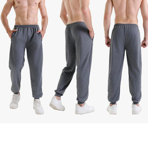 Streetwear de logo imprimé de haute qualité personnalisé 100% coton surdimensionné mode coupe ample automne pantalons de survêtement hommes pantalons - Product Image 5