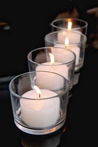 Bougeoir photophore verres pour désherber anniversaire et aussi pour la décoration de la maison - Product Image 3