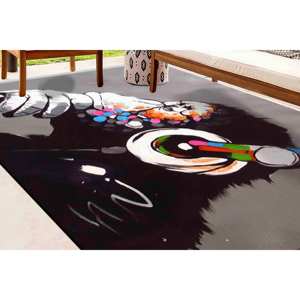 Tapis imprimé, tapis en velours - Product Image 3