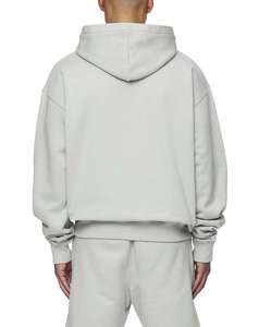 Conjunto Deportivo Informal de Manga Corta para Hombre, Cierre Elástico en la Cintura, Color Negro Sólido, Transpirable, para Deportes de Invierno - Product Image 6