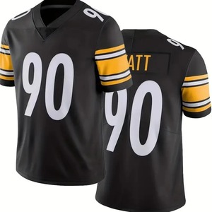 Camiseta de verano 2024, camiseta de rugby de EE. UU. NO 90 vatios, ropa de hombre con estampado, camiseta de fútbol americano, uniforme de entrenamiento clásico de tendencia 24 25 - Product Image 1