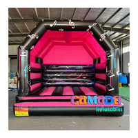 Dôme Disco Gonflable Personnalisé en PVC avec Souffleur Supérieur, Protection UV, Ignifuge, Certifié CE pour