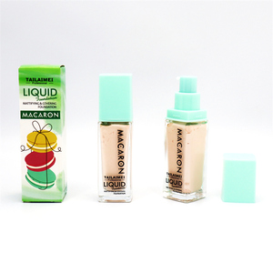 TAILAIMEI – base de maquillage liquide personnalisée, Macaron végétalien Mattify, couverture complète, pour le <span class=keywords><strong>visage</strong></span>, respirant, hydratant, mat - Product Image 5